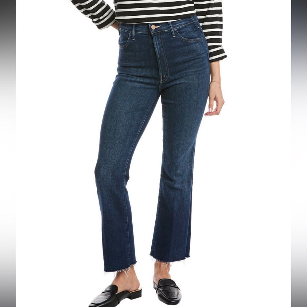 MOTHER | The Hustler Ankle Fray Home Movies Flare Jean | 24